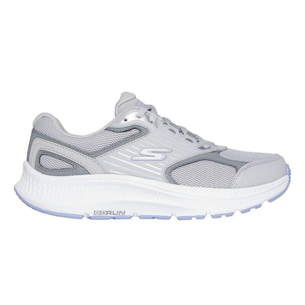 Skechers Womens/Ladies Go Run Consistent 2.0 Advantage Leather Sneakers / Gray/L